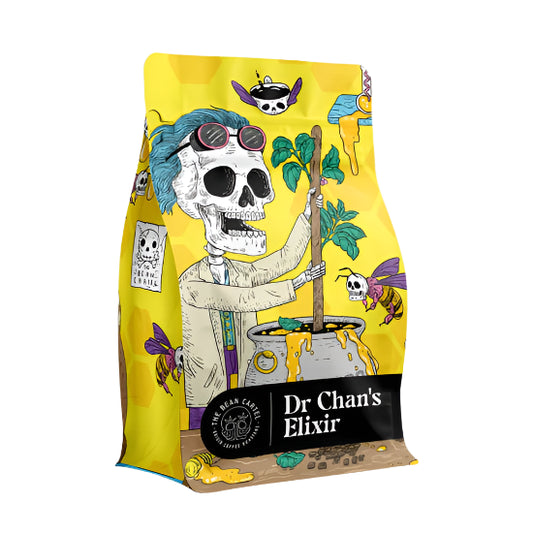 Roasted coffee beans The Bean Cartel Dr Chan's Elixir Blend The Roast Collective