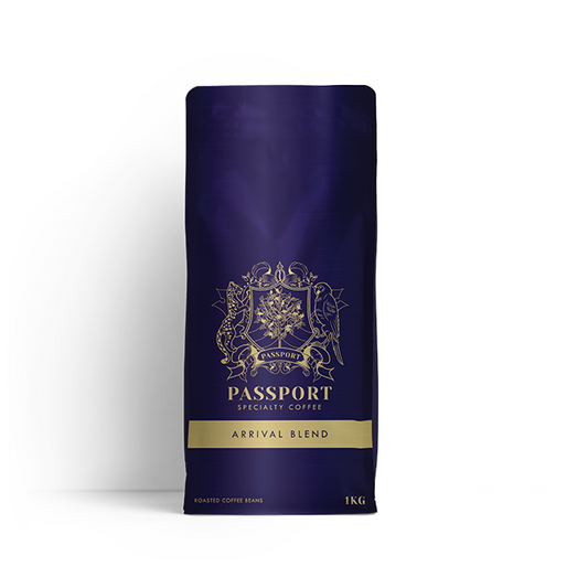 Roasted coffee beans Passport specialty coffee Arrival Blend The Roast Collective