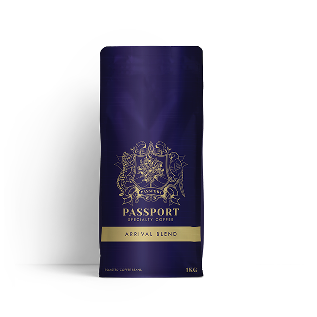 Roasted coffee beans Passport specialty coffee Arrival Blend The Roast Collective