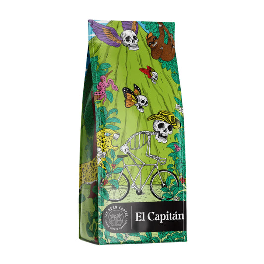 Roasted coffee beans The Bean Cartel El Capitán Blend The Roast Collective