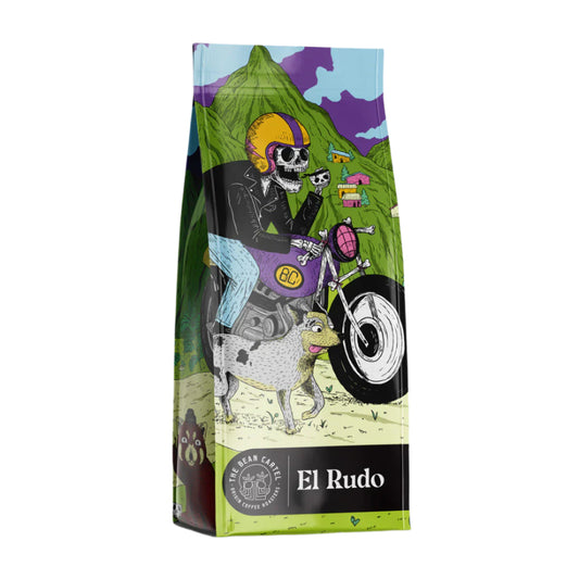 Roasted coffee beans The Bean Cartel El Rudo Blend 1kg bag The Roast Collective