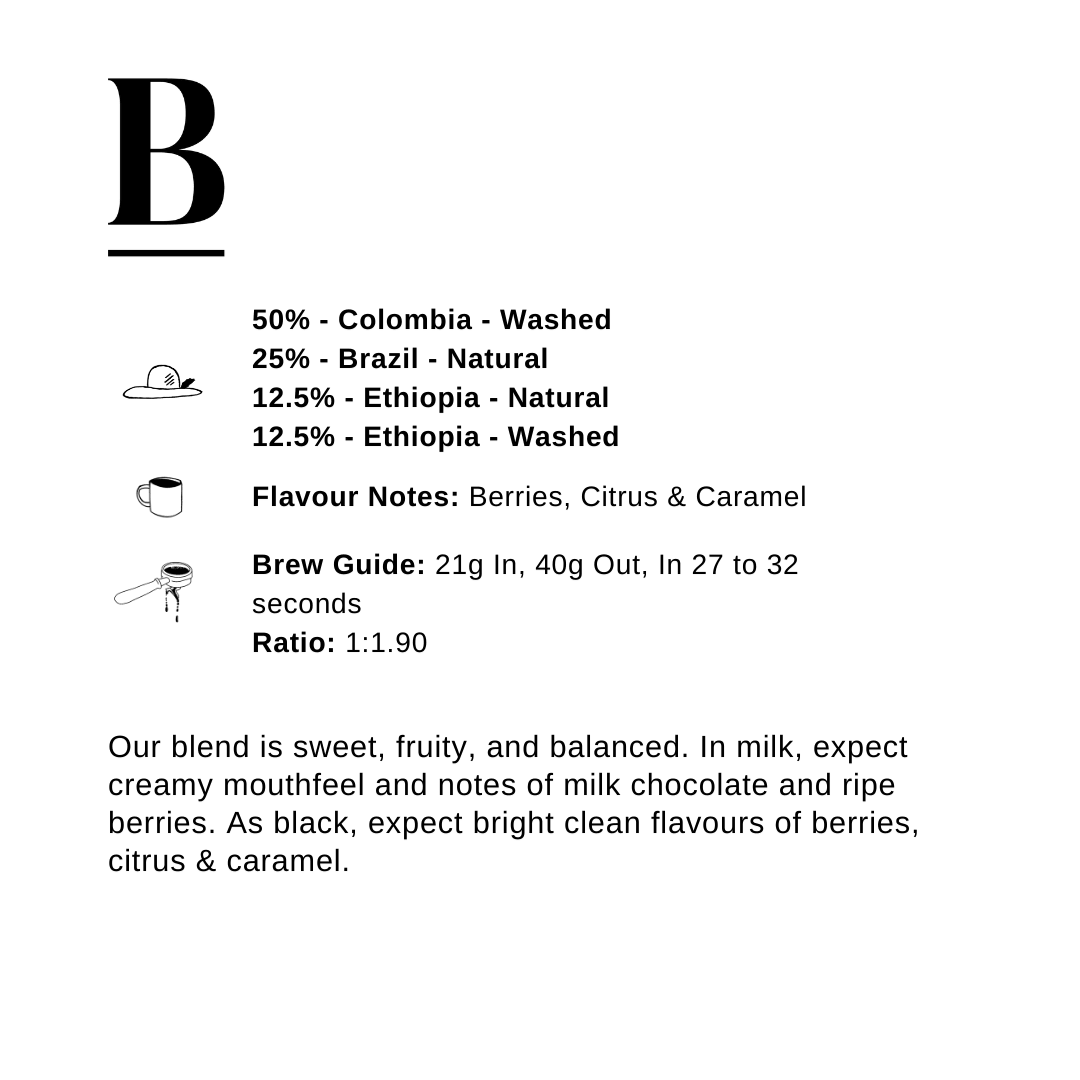 Blackboard Seasonal Espresso Blend