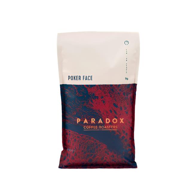 Roasted coffee beans Paradox Coffee Roasters Poker Face Blend 1kg bag The Roast Collective