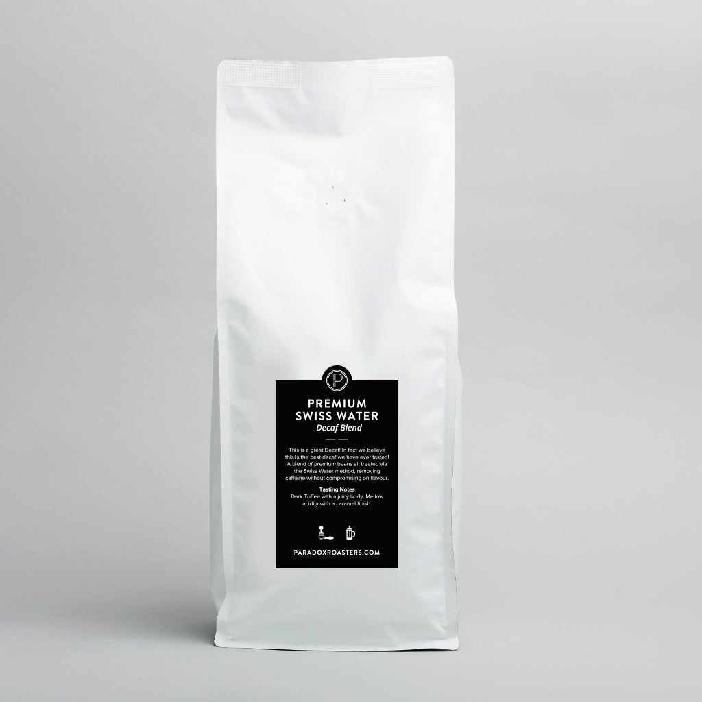 Roasted coffee beans Paradox Coffee Roasters Decaf Blend The Roast Collective