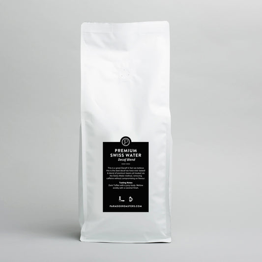 Roasted coffee beans Paradox Coffee Roasters Decaf Blend The Roast Collective