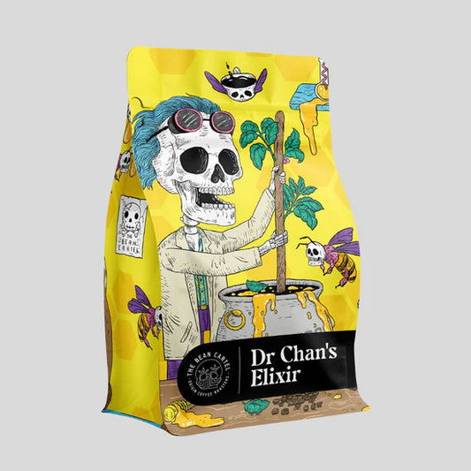 Roasted coffee beans The Bean Cartel Dr Chan's Elixir Blend The Roast Collective