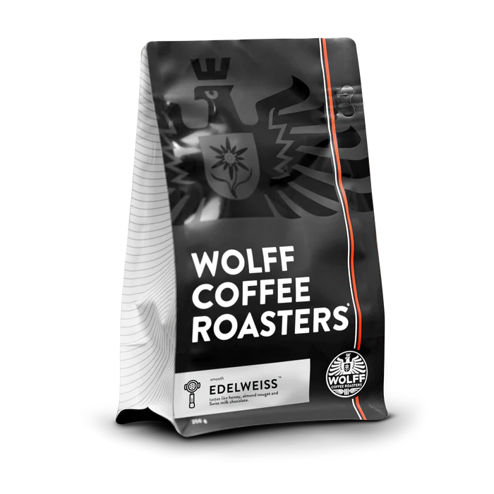 Roasted coffee beans Wolff Coffee Roasters Edelweiss Blend The Roast Collective