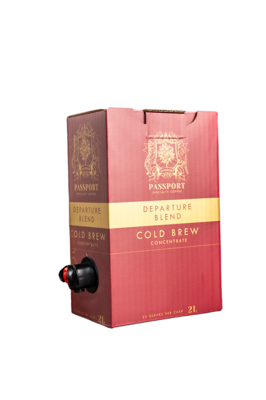 Cold Brew - Departure Blend Concentrate 2L (PICK UP ONLY)