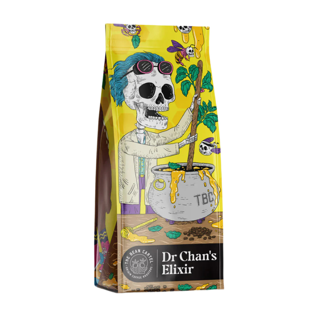 Roasted coffee beans The Bean Cartel Dr Chan's Elixir Blend The Roast Collective