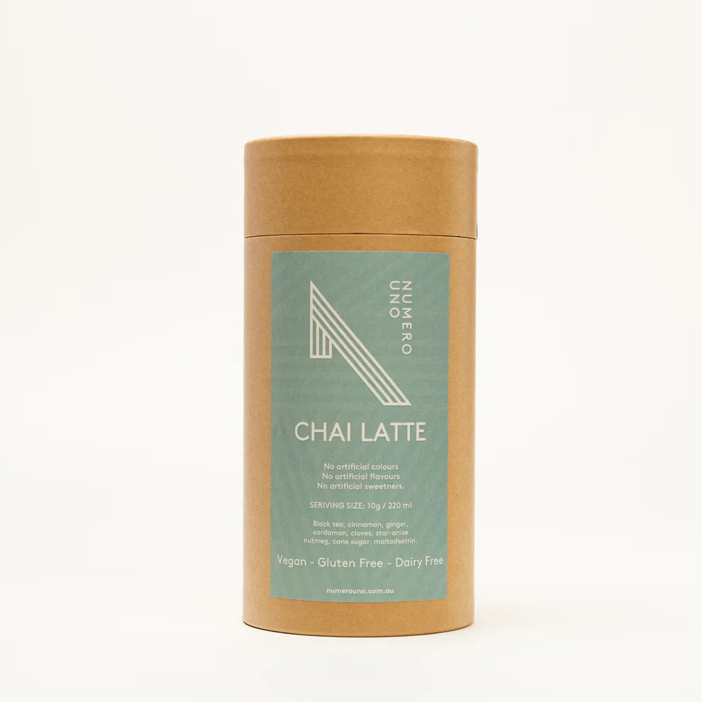 Numero Uno Coffee Roasters Chai Latte Powder 500g tin The Roast Collective