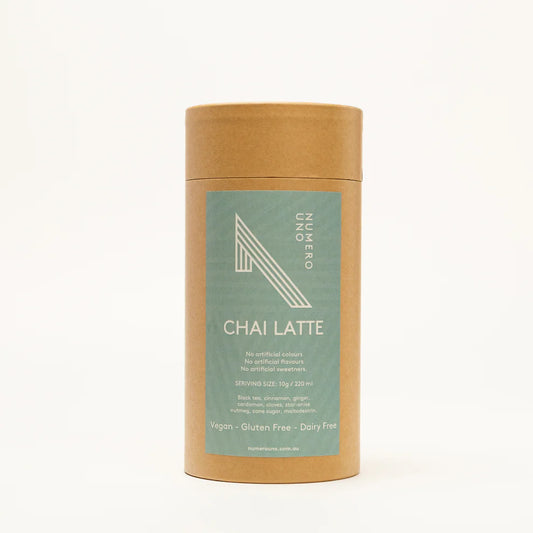 Numero Uno Coffee Roasters Chai Latte Powder 500g tin The Roast Collective