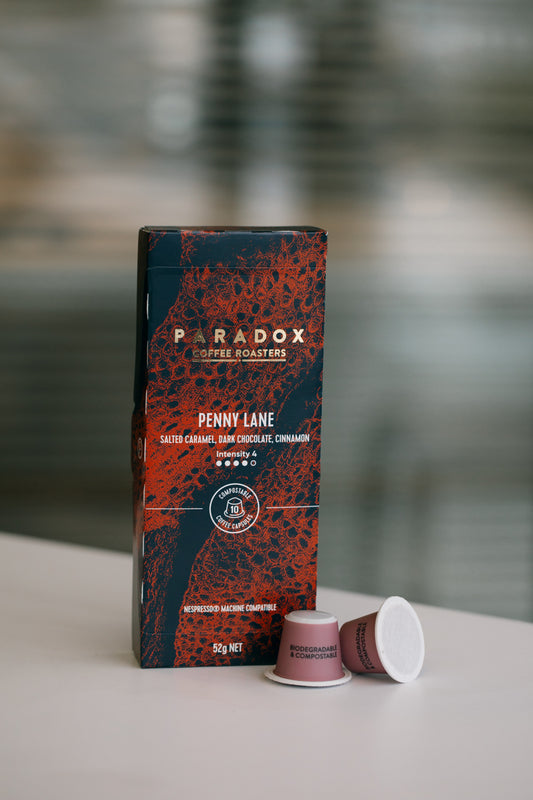 Coffee pods or capsules Paradox Coffee Roasters Penny Lane Blend The Roast Collective