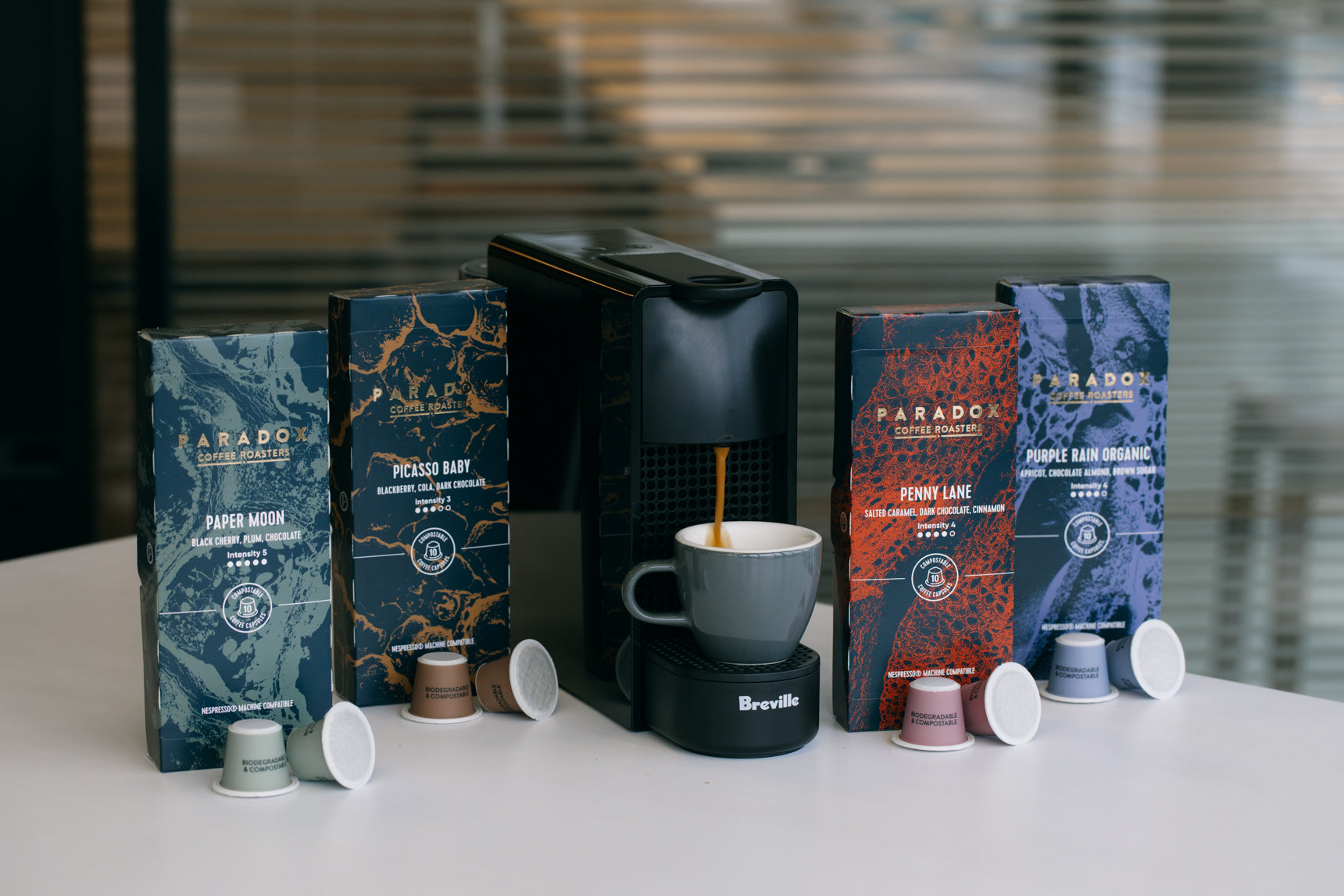 Coffee pods or capsules Paradox Coffee Roasters Capsule range The Roast Collective