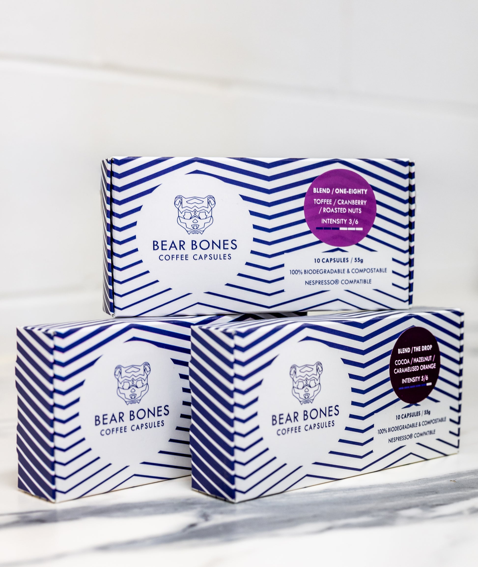 Coffee pods or capsules Bear Bones Coffee One Eighty Blend The Roast Collective